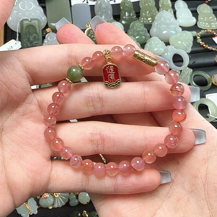 和田玉银S925镶嵌颈饰