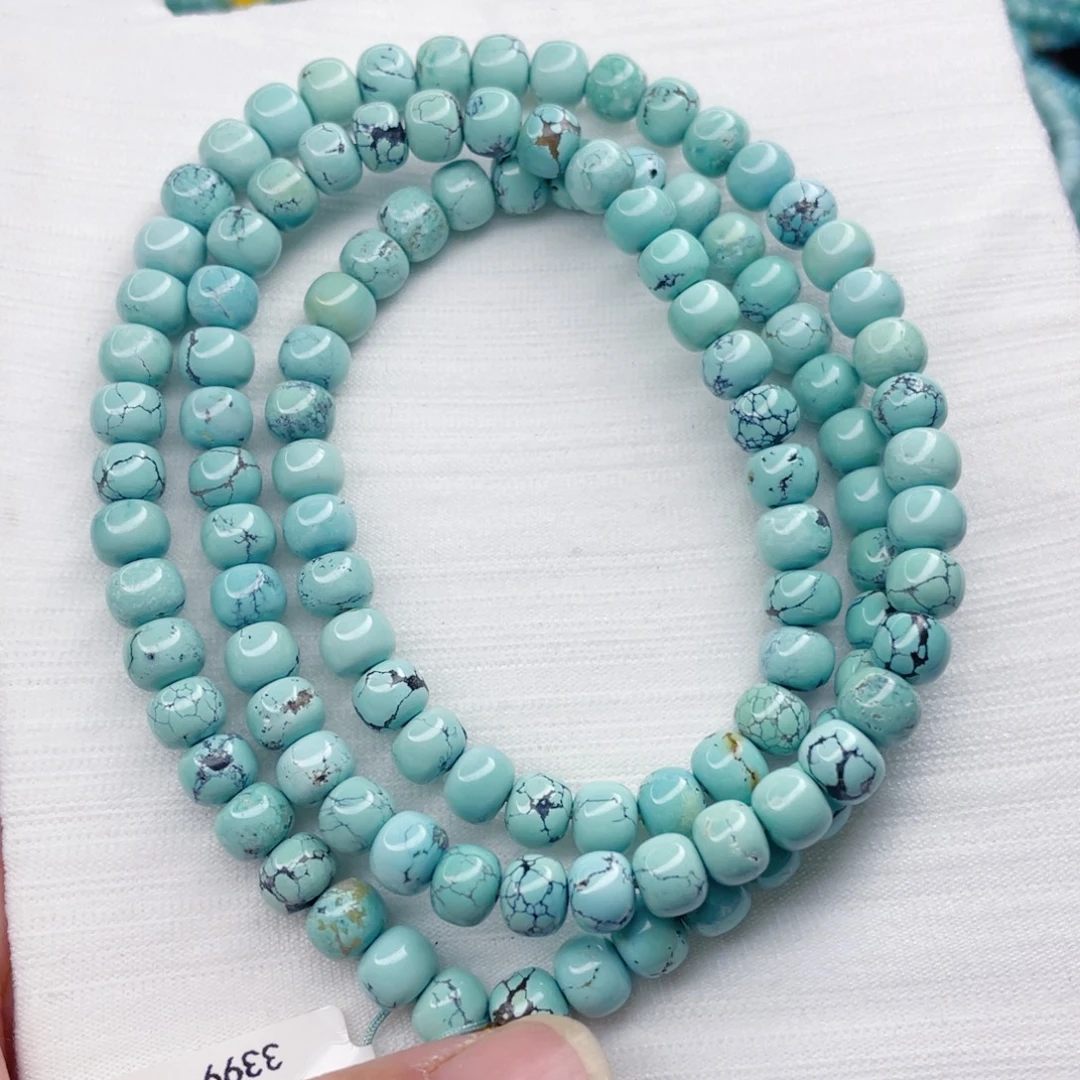 绿松石未镶嵌颈饰