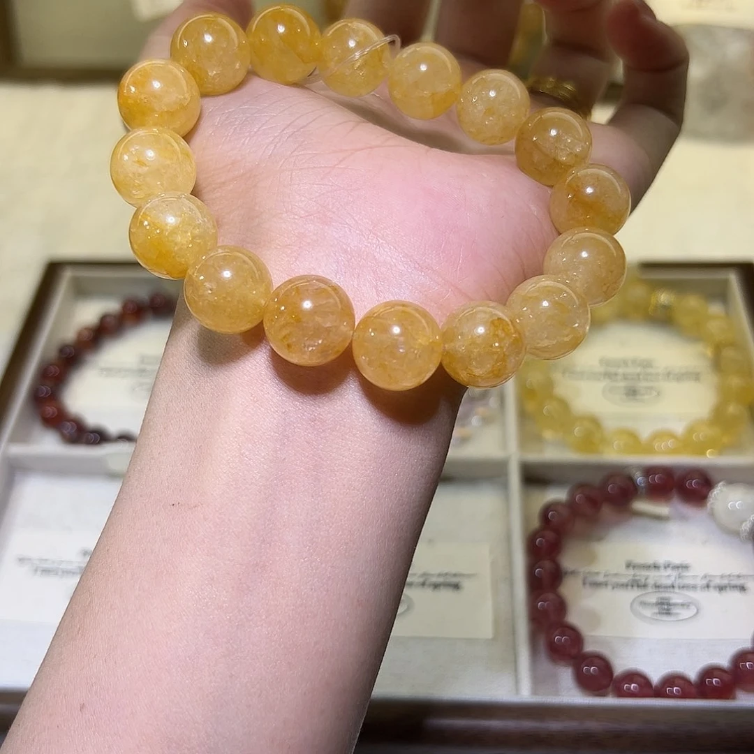 水晶手链未镶嵌王*媱48小时鉴赏