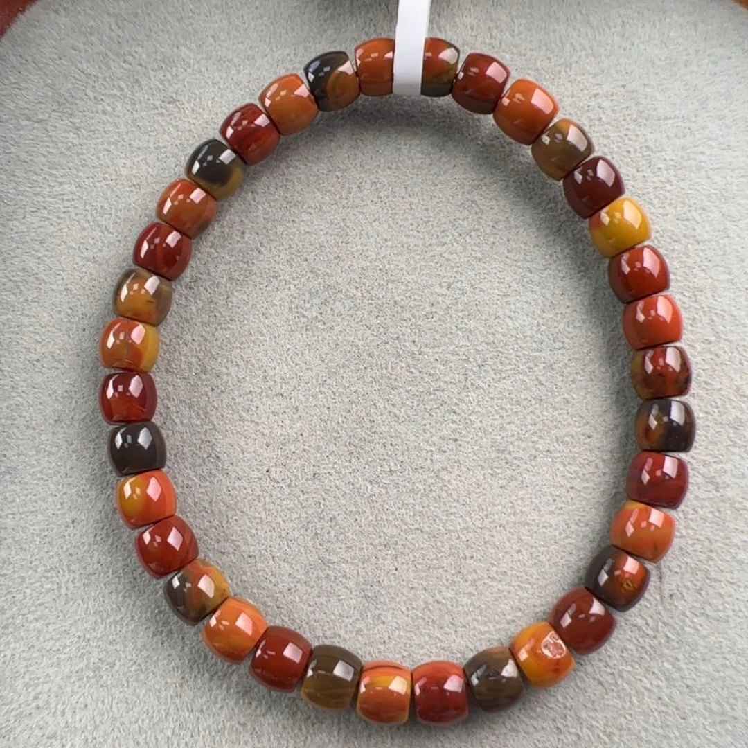 南红玛瑙未镶嵌（大山包包浆直切6mm