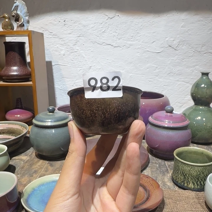 咪***西蘭山窑手作器物全品982蘭底款