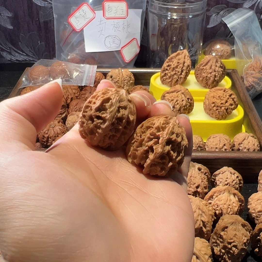 文玩核桃吊坠小苹果-练手