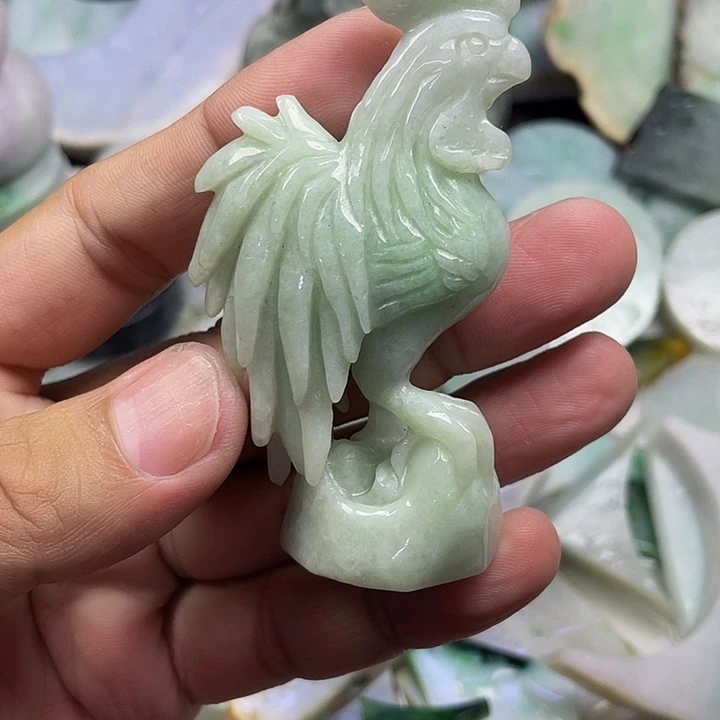 颈饰未镶嵌翡翠天然翡翠