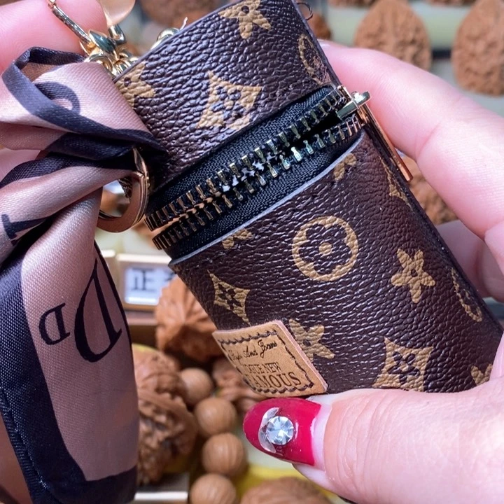 桃核吊坠文玩收纳包