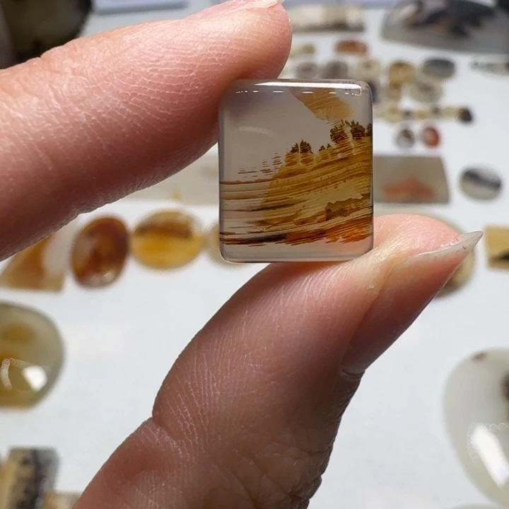 玛瑙/玉髓未镶嵌摆件