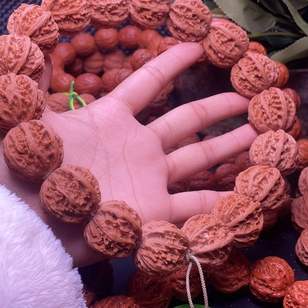 情***物手串文玩核桃满天星京八棱