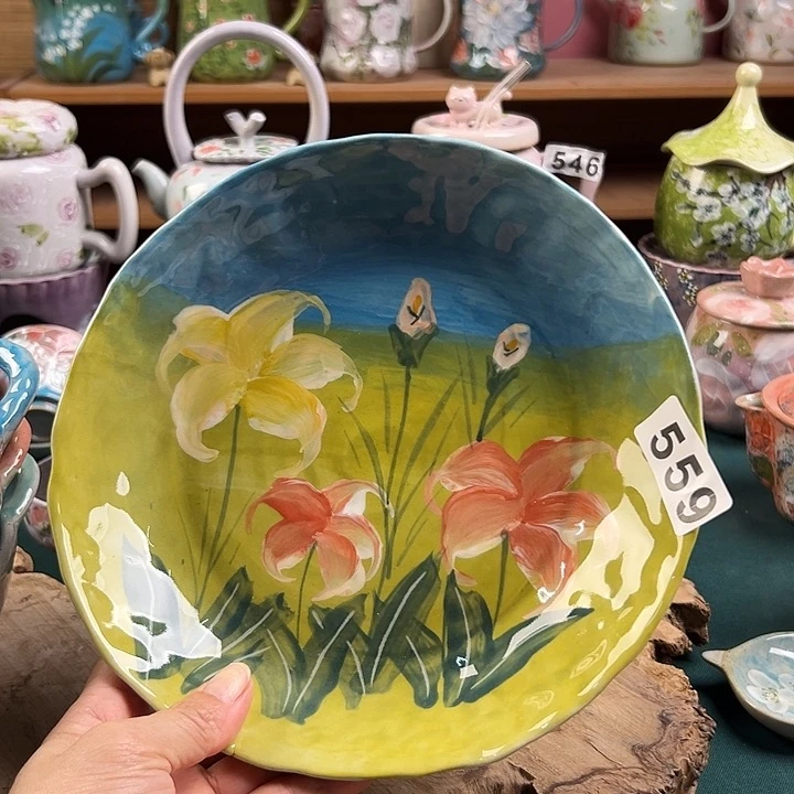 景德镇陶瓷手绘作品559