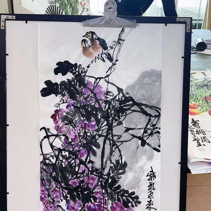 国画张圣敏先生纯手绘作品