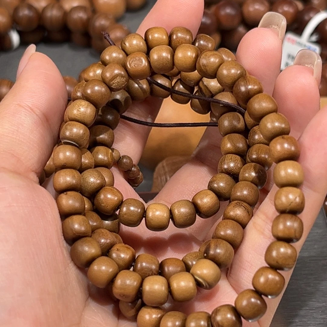 海***y手串/手链檀香木瑕疵0.6✖️0.7✖️108颗多圈