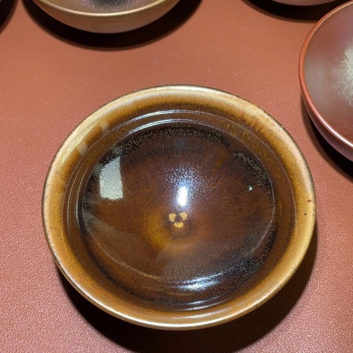 风***滴茶盏纯手工柴烧建盏65