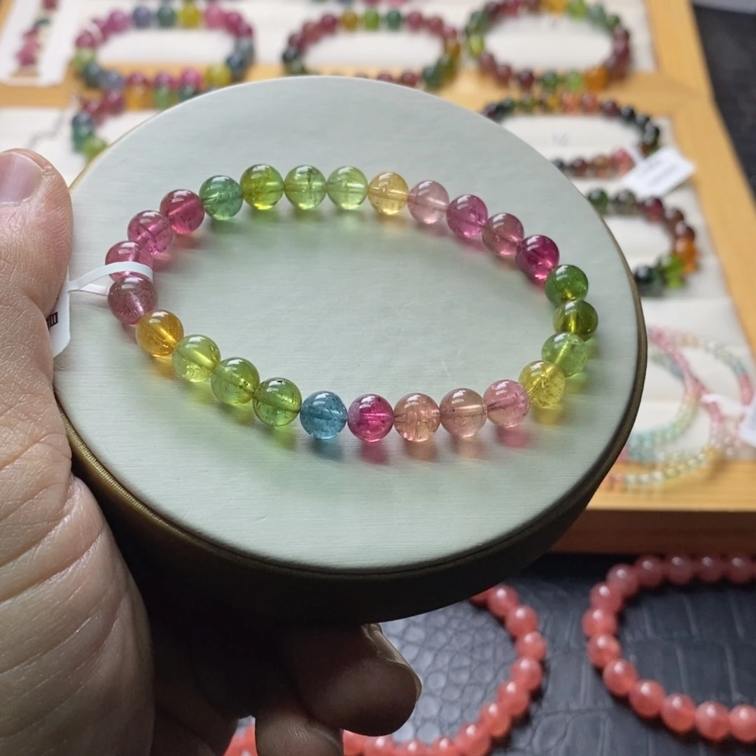 未镶嵌碧玺手链碧玺