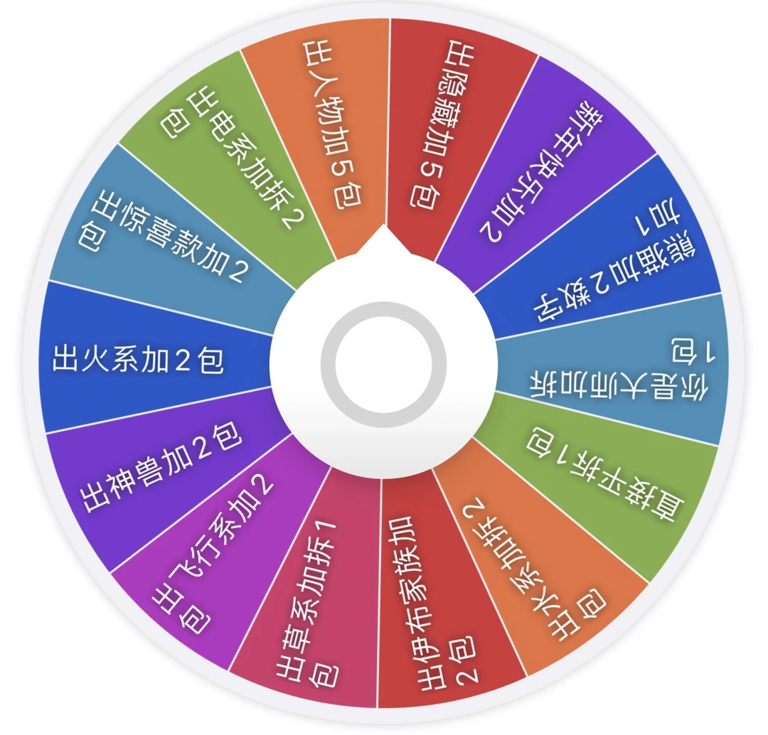 【代拆】精灵宝可梦大转盘系列宝可梦色纸亚克力色纸神奇宝贝