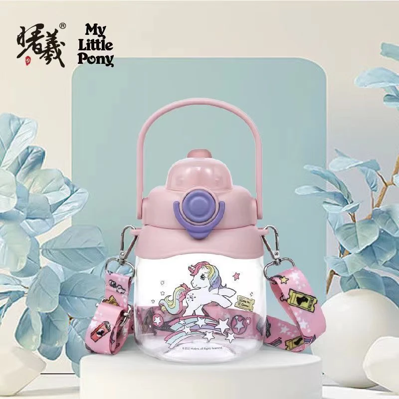 史努比蜡笔小新儿童水杯大肚杯学生大容量便携男女水壶大口径可爱