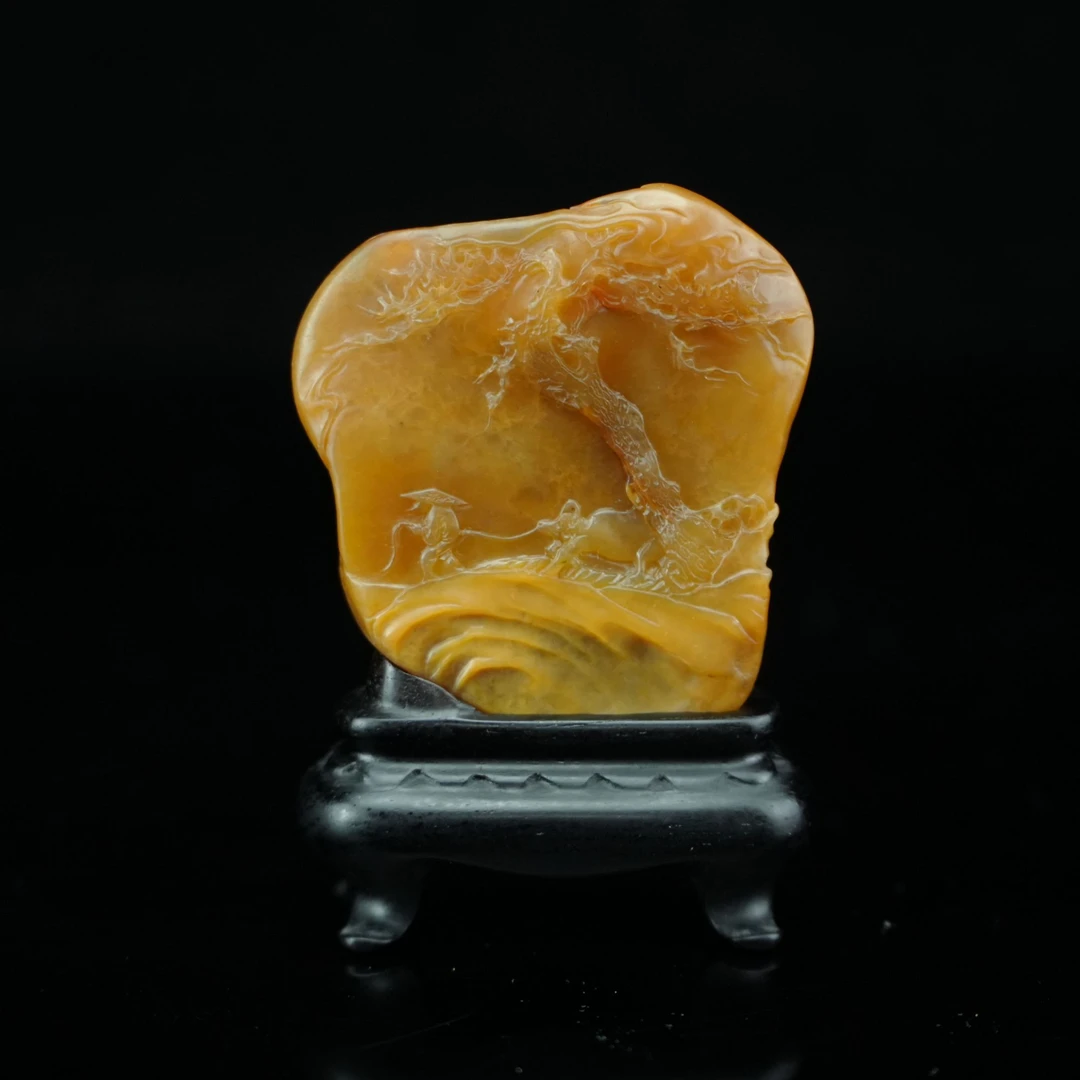 田黄 牧牛 /朵云轩 SHCSW1010HC 26.7g