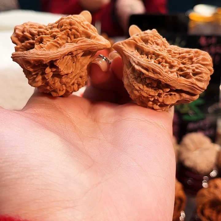 吊坠文玩核桃招财鸟