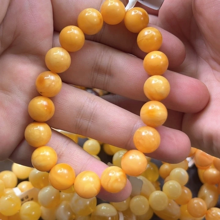 未镶嵌琥珀手链琥珀