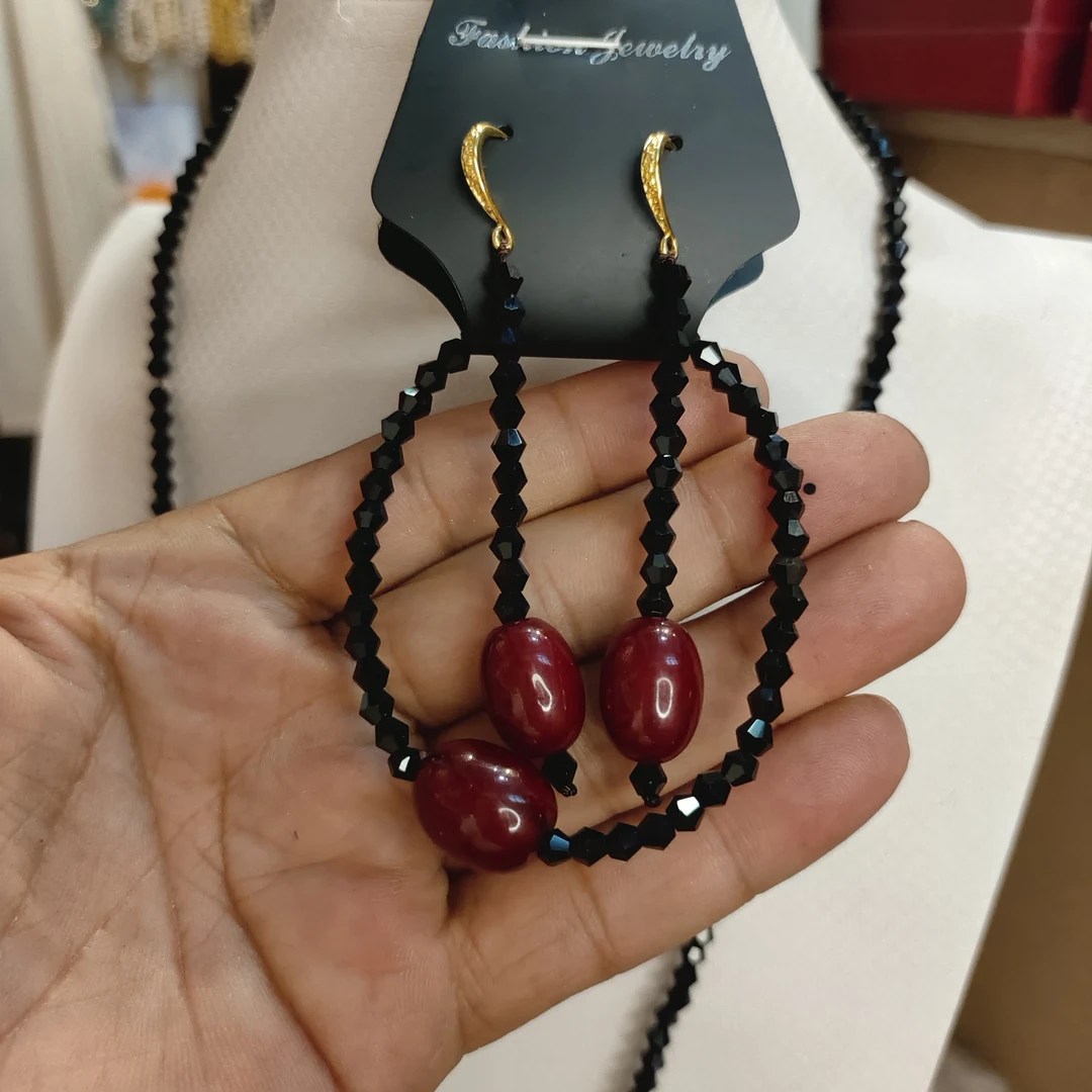 不锈钢项链 皮质配饰金色纯手工可调节民族风复古黑色珠宝