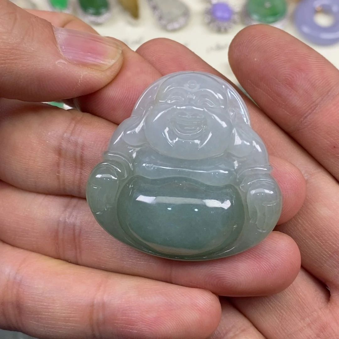 定制翡翠未镶嵌天然缅甸翡翠A货漏个