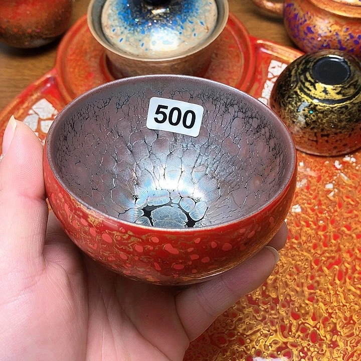 茶盏啥建盏大漆，全手工制作