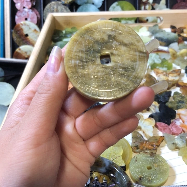 未镶嵌岫玉岫玉挂件