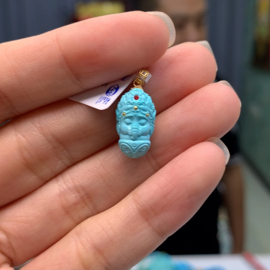 绿松石未镶嵌配饰