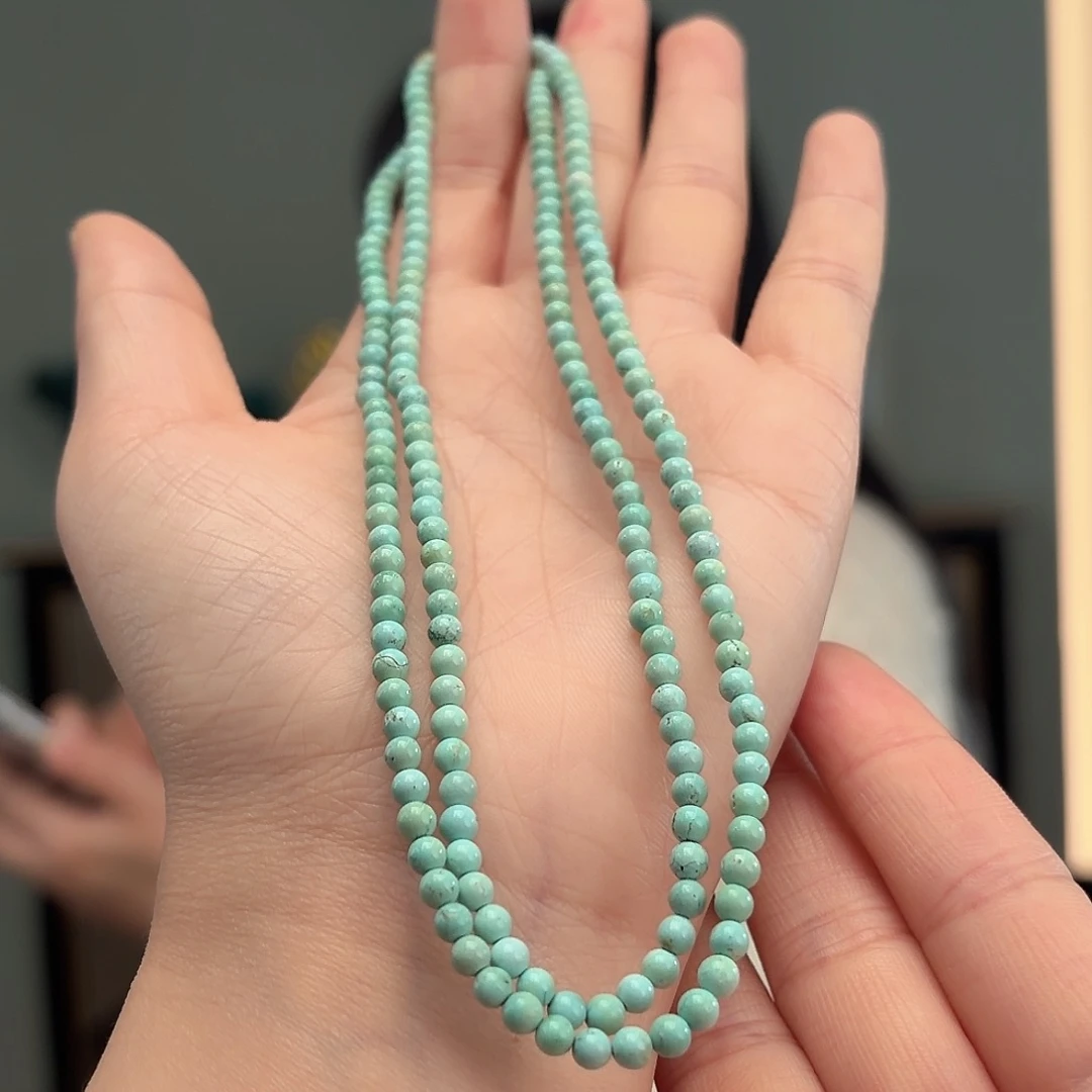 绿松石未镶嵌颈饰