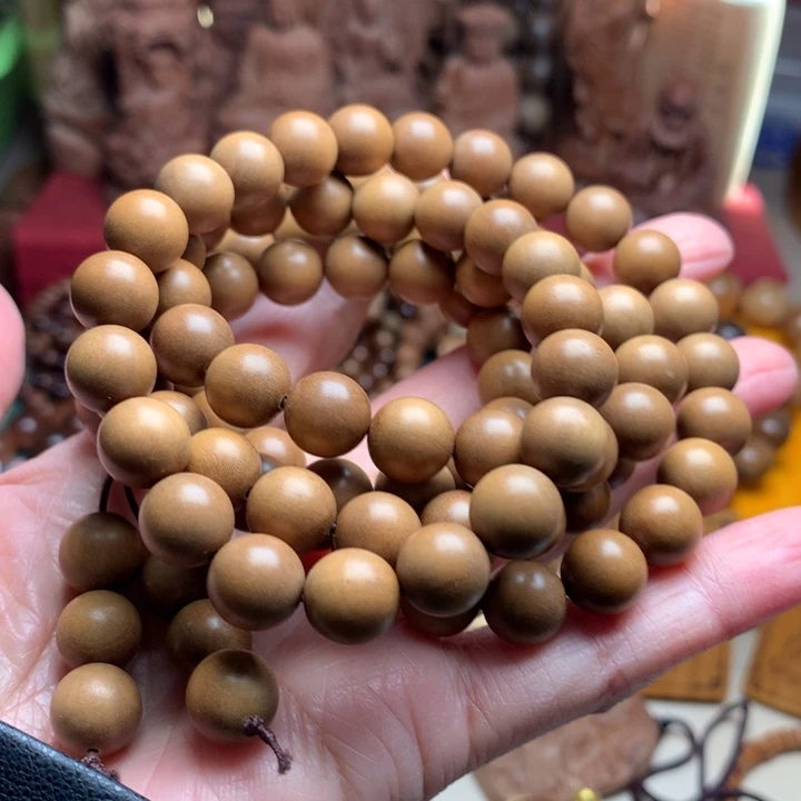 手串/手链檀香木老山檀1.0顺纹奶香