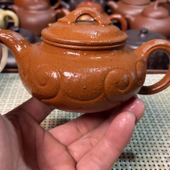 紫砂茶杯宜兴原矿紫砂壶