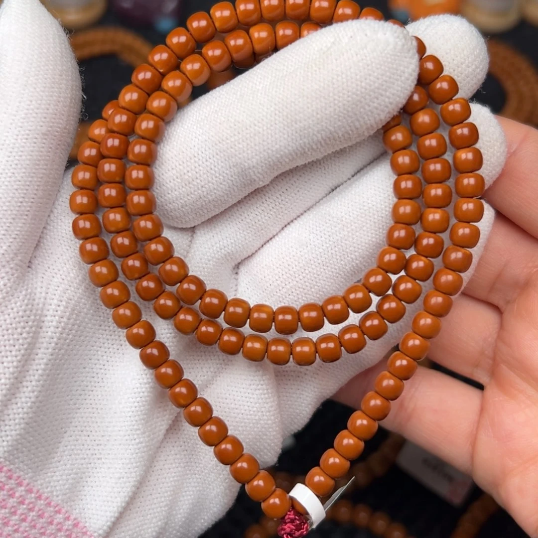 橄榄核手串5.4mm橄榄核尖老型挂脖