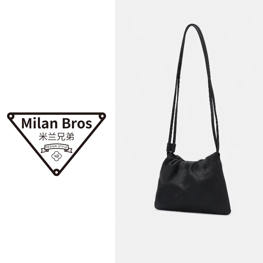 【米兰兄弟】头层牛皮云朵包