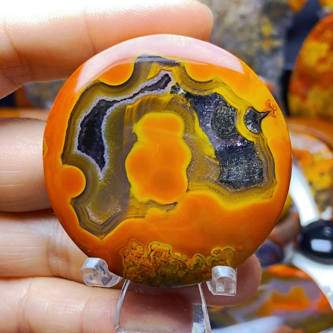 瞎***儿玛瑙/玉髓颈饰未镶嵌