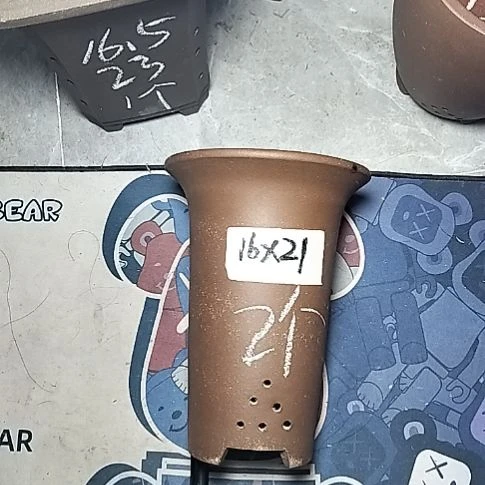 小号兰花紫泥两个