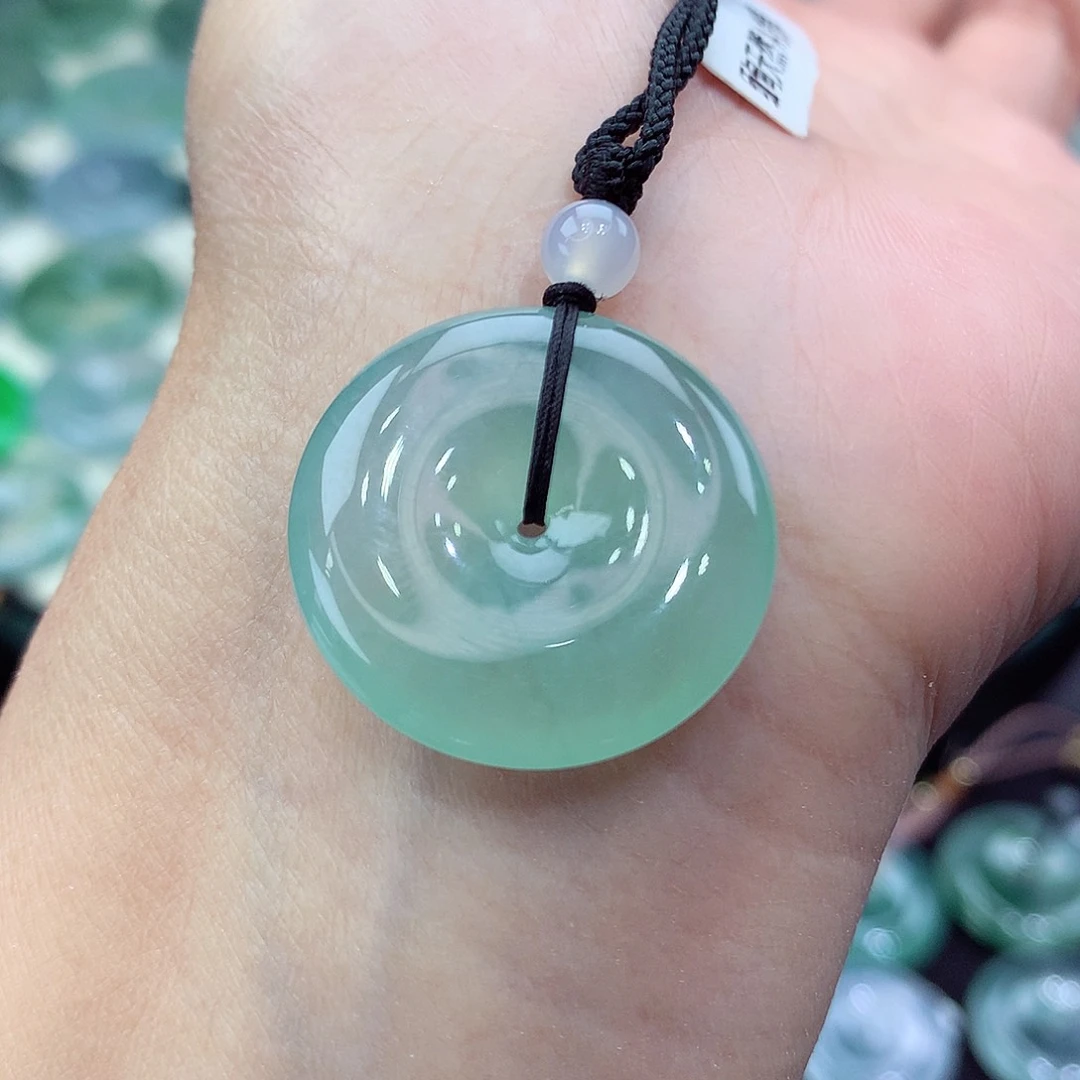 颈饰未镶嵌翡翠编号13-尺寸23.9/5.4