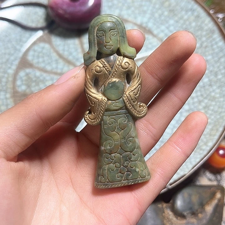 紫金钵盂菩提把件