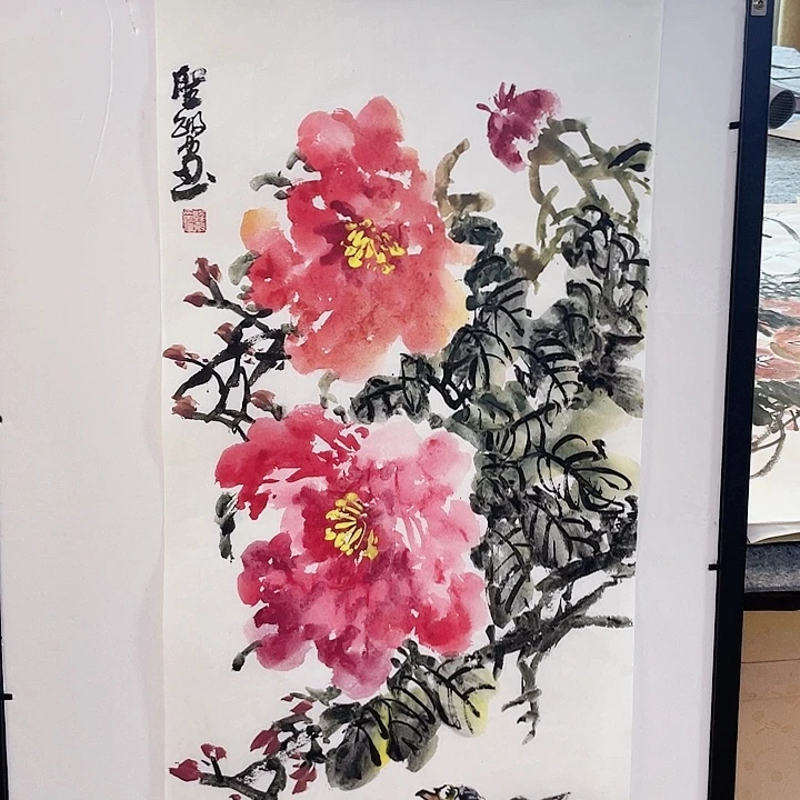 国画张圣敏先生纯手绘作品