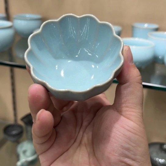 瓷片陶瓷茶具汝瓷茶具