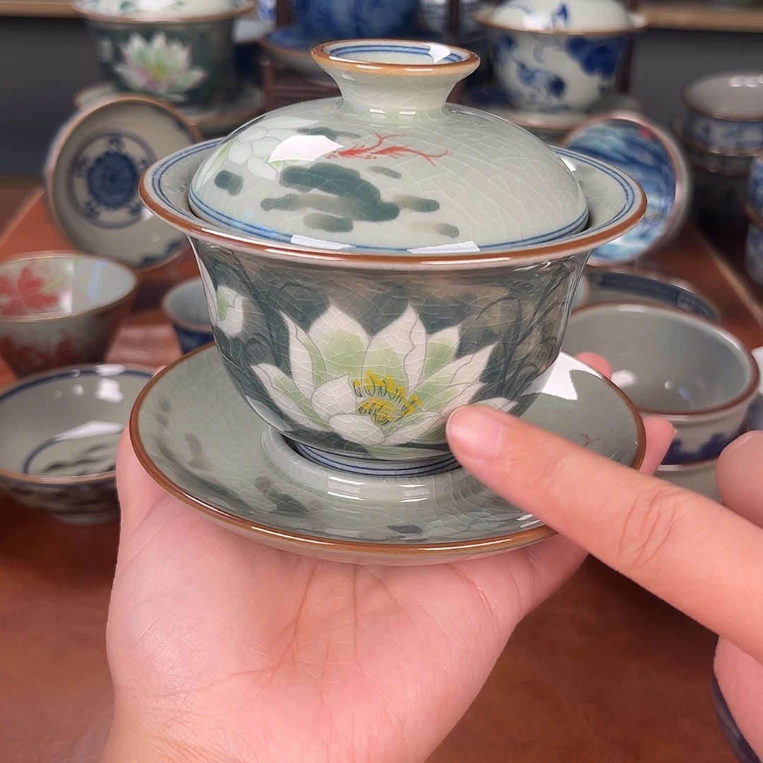 盖碗景德镇陶瓷窑