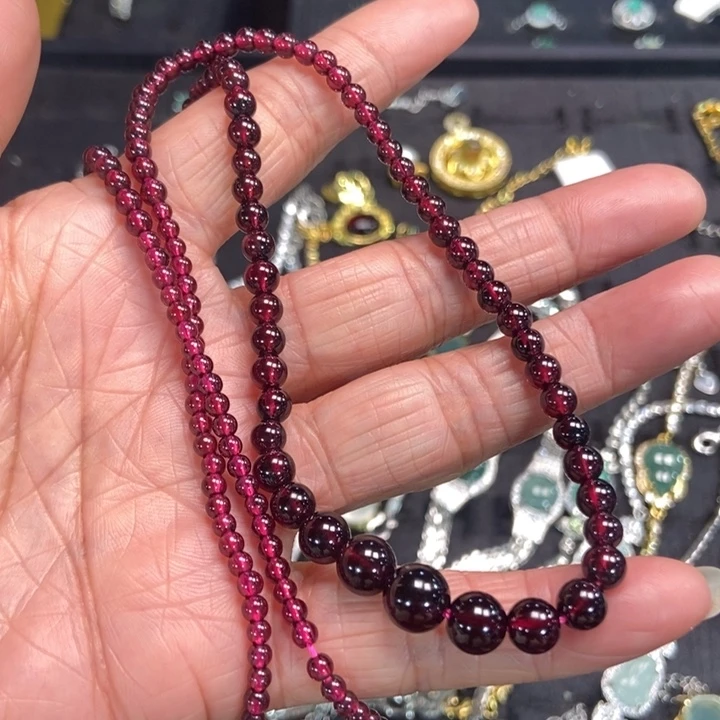 翡翠未镶嵌颈饰项链