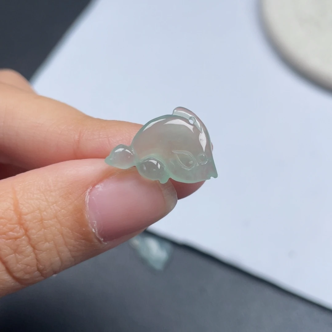 翡翠未镶嵌颈饰天然A货缅甸翡翠