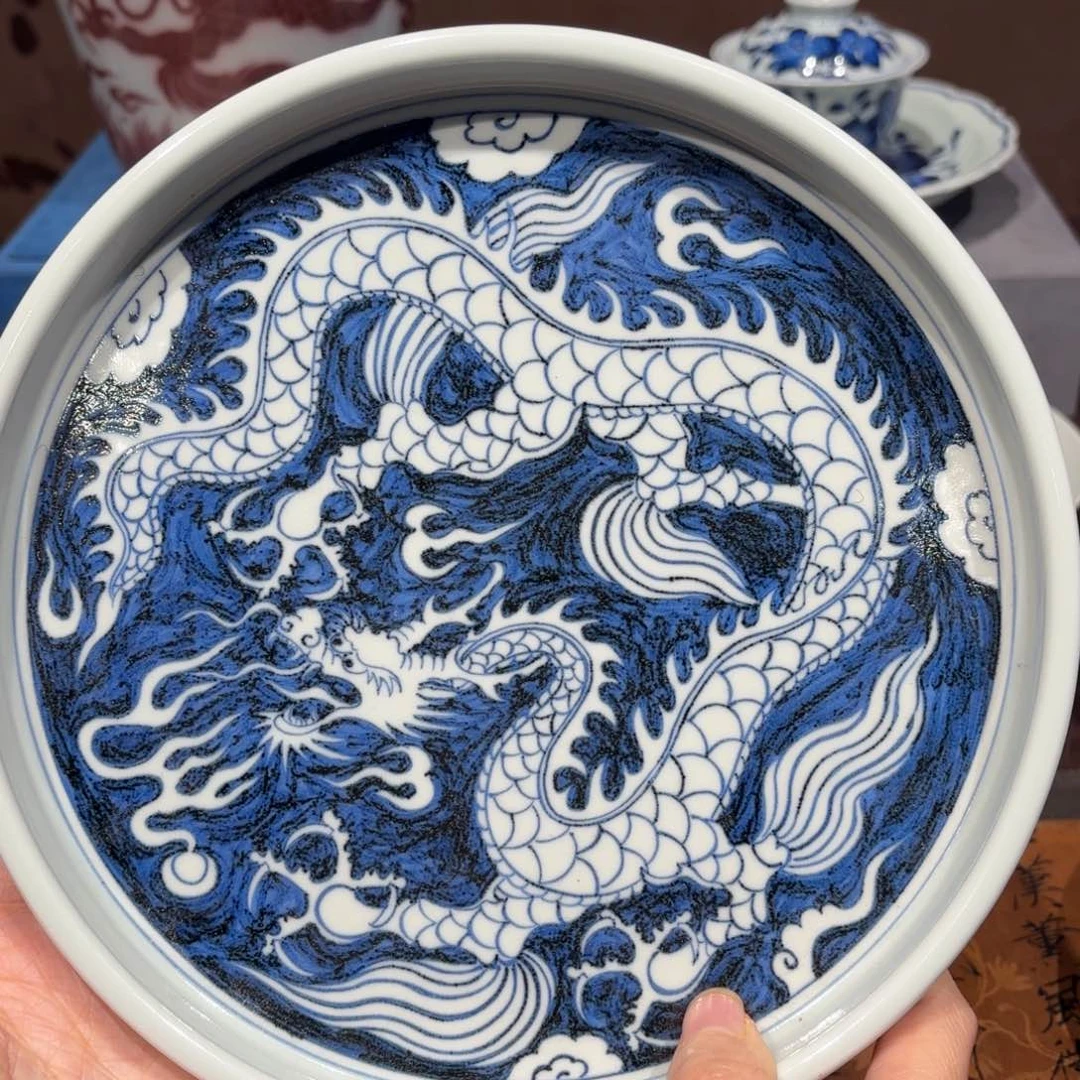 瓷片年*-景德镇纯手工手绘