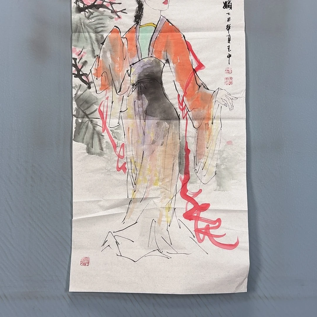 国画672 牡丹一如您的脸颊