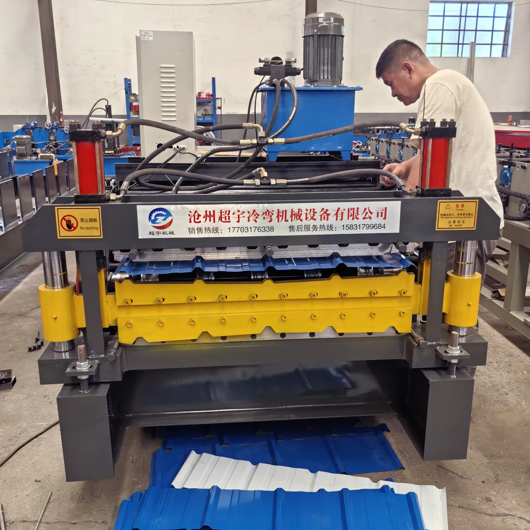 超宇压瓦机840-900双层压瓦机 厂家直销彩钢瓦设备