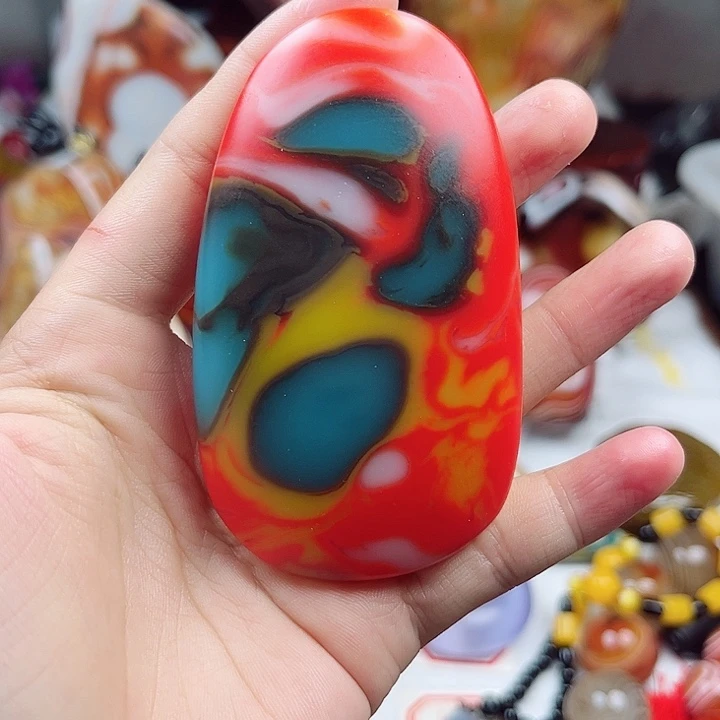 玛瑙/玉髓未镶嵌耳饰