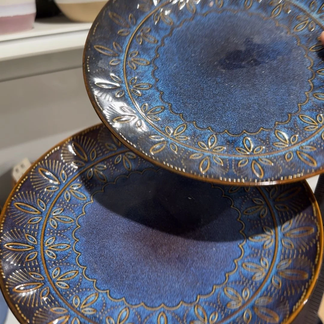 陶瓷2997 微瑕陶瓷餐具2个