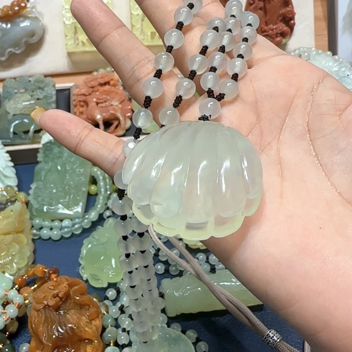 未镶嵌蛇纹石玉吊坠用****8
