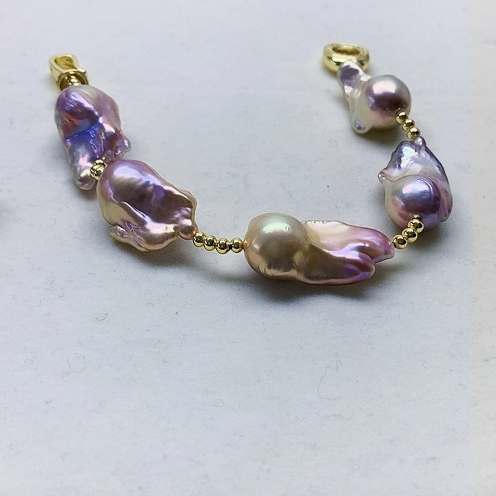 银S925镶嵌耳饰淡水珍珠