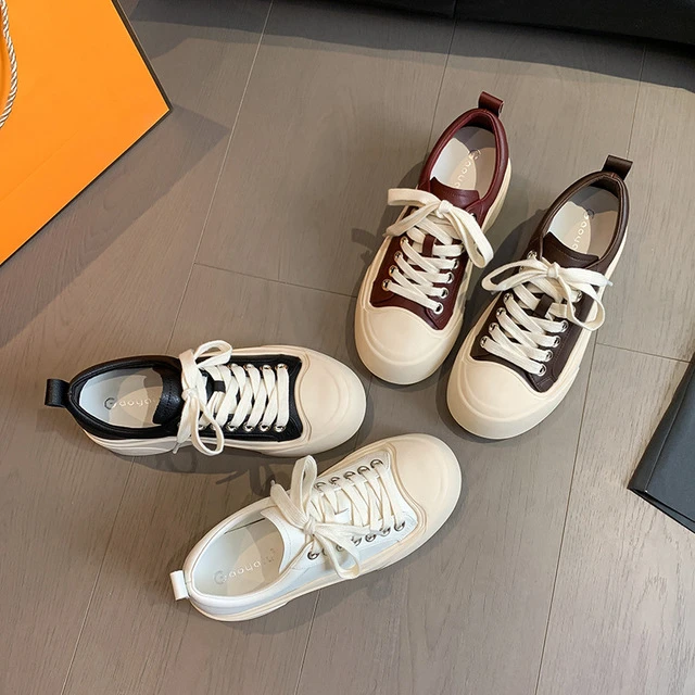 内增高6公分葡萄妈studiolee马皮休闲板鞋增高厚底做旧小白鞋潮