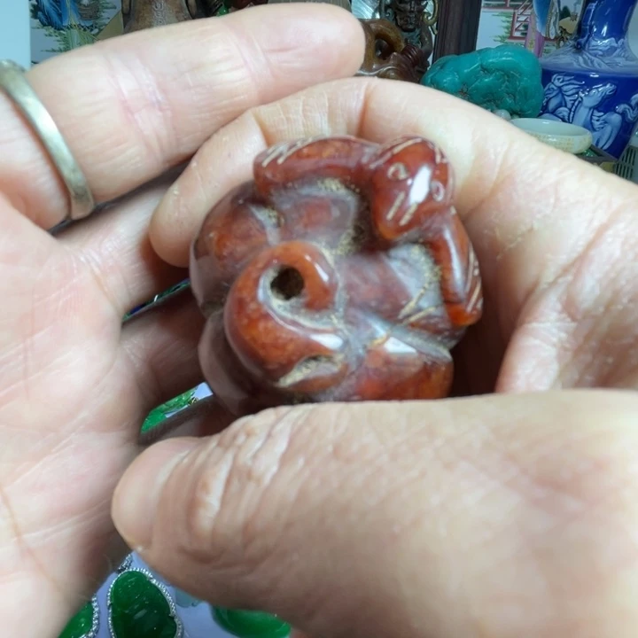 把件滴血莲花菩提