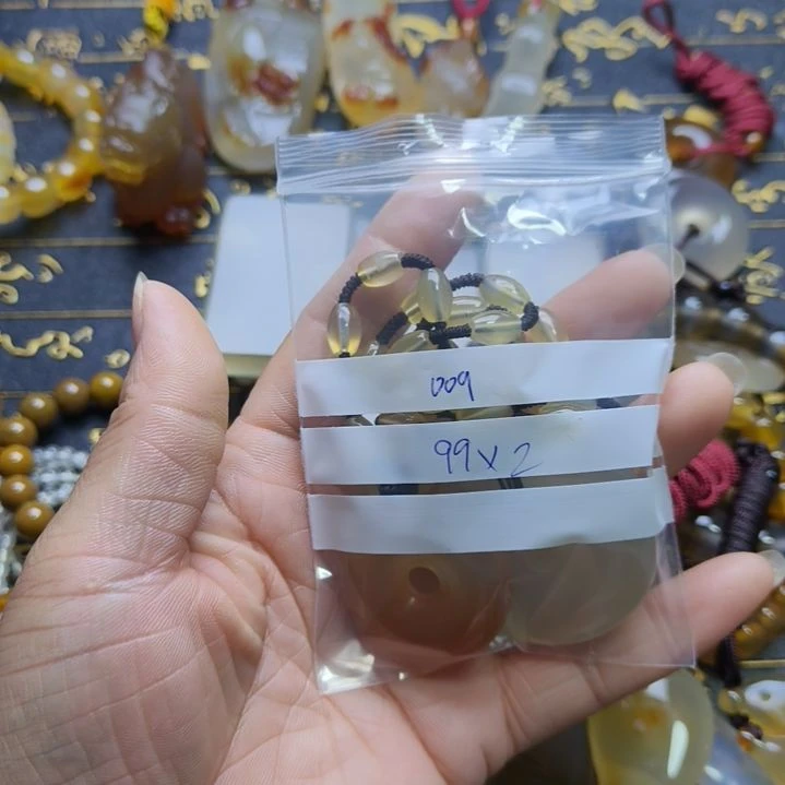 玛瑙/玉髓颈饰合金凸*009