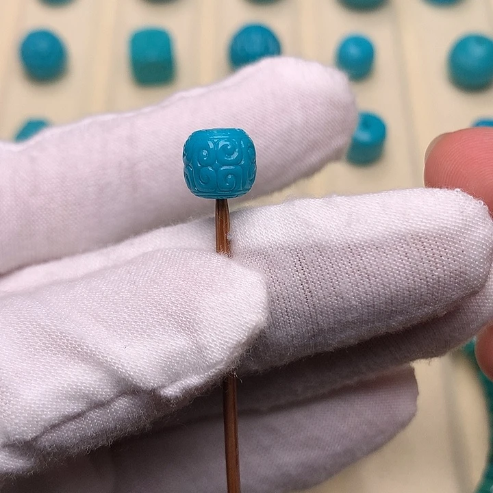 绿松石未镶嵌绿松石回纹8.7